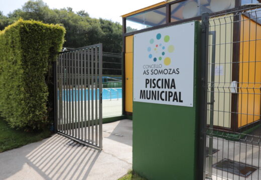 As Somozas abre este mes de xuño a piscina na área recreativa do Carballo con servizo de cantina